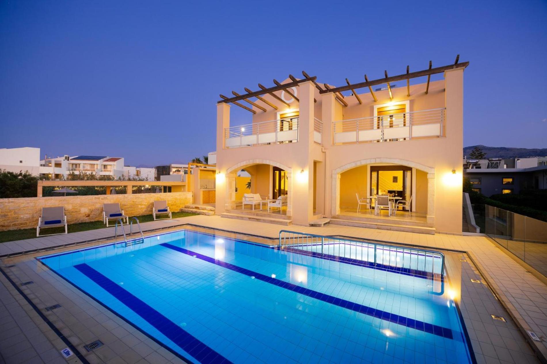 Villa Avra Rethymno  Ngoại thất bức ảnh